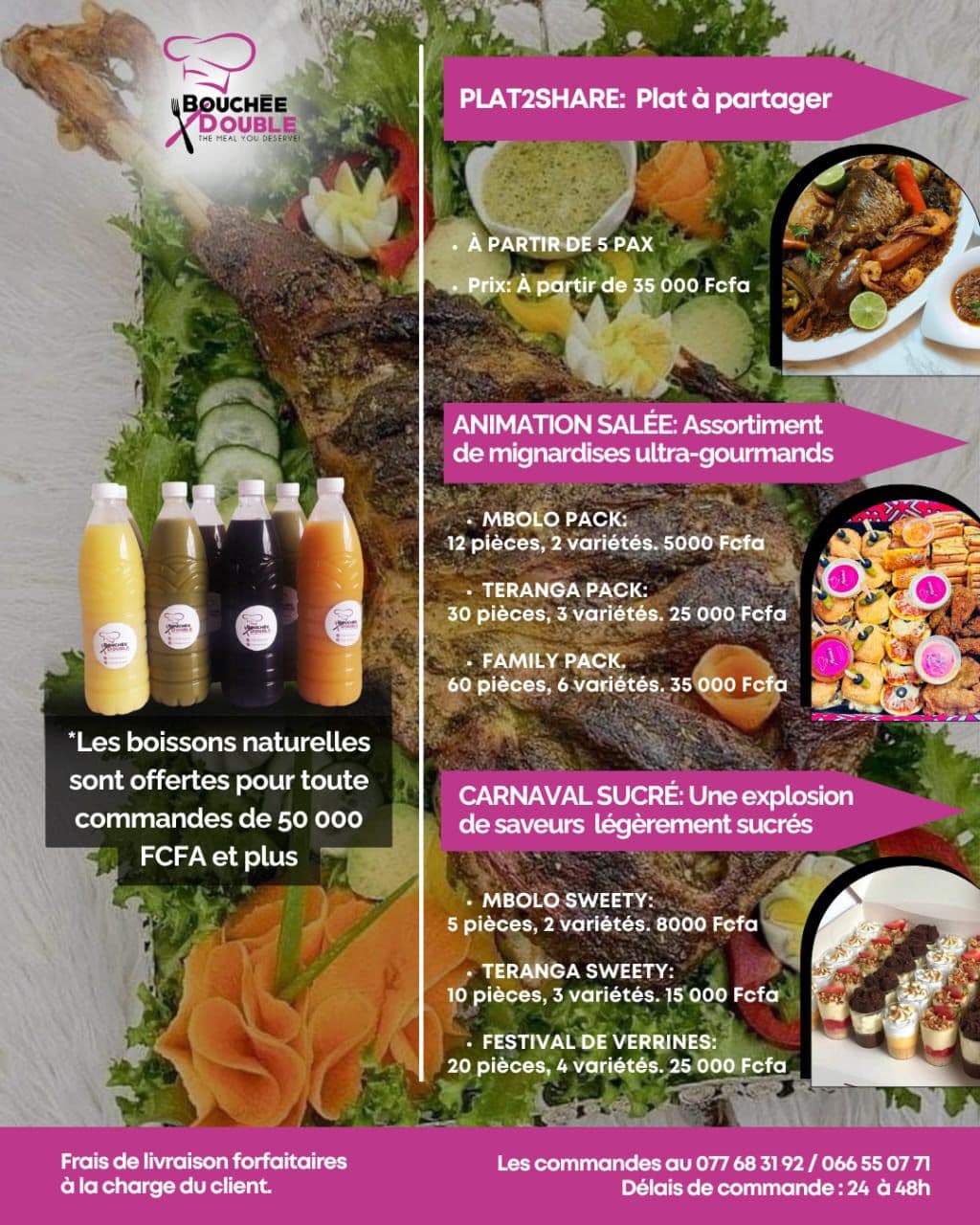 Carnaval Sucré - Assortiment de douceurs