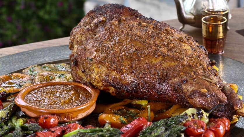 Méchoui d'Agneau aux épices berbères — Bouchée Double